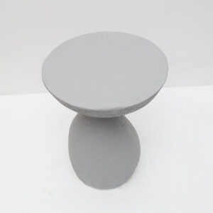 INDUSTRIAL SIDE TABLE ΓΚΡΙ ΑΝΟΙΧΤΟ 40.5x40.5x51cm