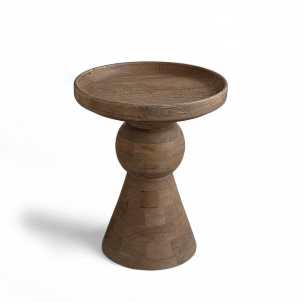 FORMAS SIDE TABLE ΚΑΡΥΔΙ ΑΝΟΙΧΤΟ 38x38x47cm