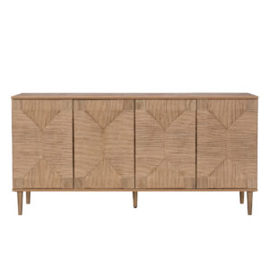 SISAL ΜΠΟΥΦΕΣ 4ΠΟΡΤΕΣ ΦΥΣΙΚΟ 160x39x78.5cm