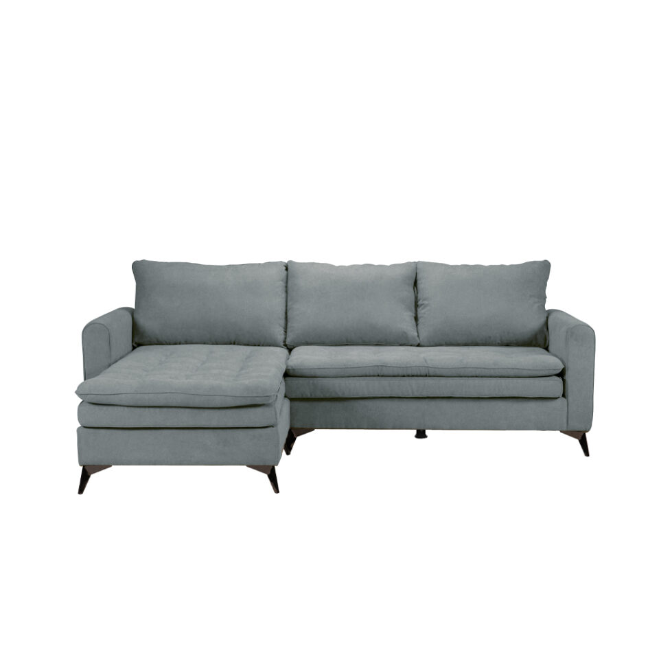 SCANDALO ΚΑΝΑΠΕΣ ΓΩΝΙΑ ΑΝΑΣΤΡΕΨΙΜΗ ΓΚΡΙ ASTI 13 265x188x99cm