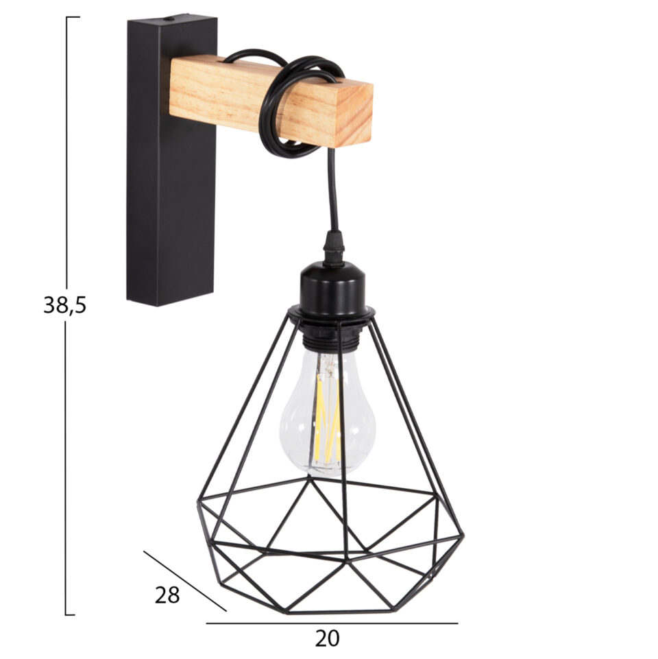 ΑΠΛΙΚΑ ΤΟΙΧΟΥ ΜΕΤΑΛΛΟ-ΞΥΛΟ 20x26x38,5Υεκ.