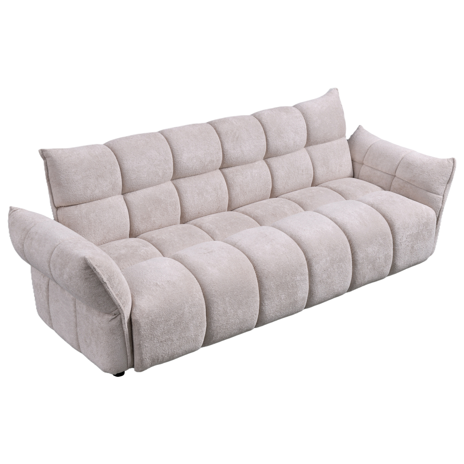 ΚΑΝΑΠΕΣ ΚΡΕΒΑΤΙ ΜΠΕΖ ΥΦΑΣΜΑ--ΚΑΘΙΣΜΑ POCKET SPRINGS 240-250x90x85Υεκ.