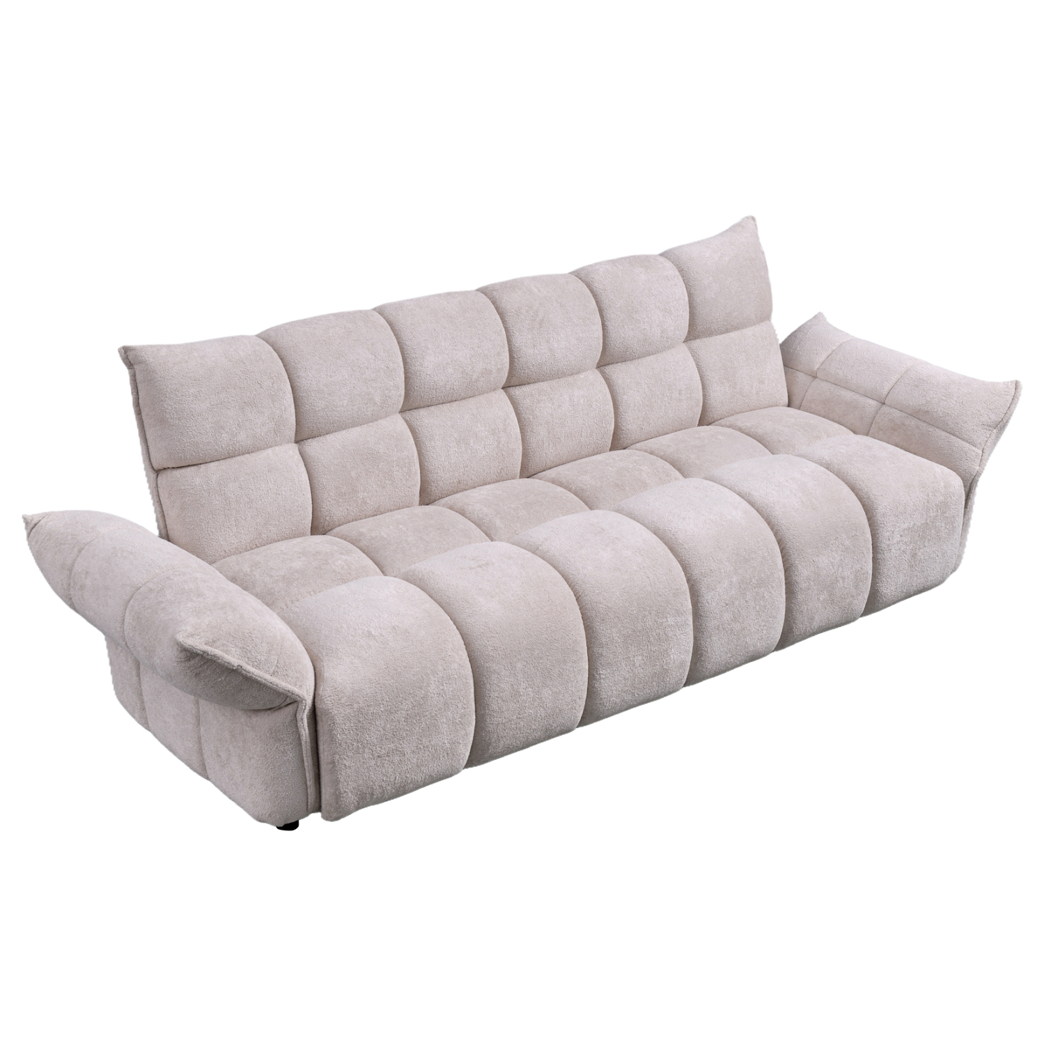 ΚΑΝΑΠΕΣ ΚΡΕΒΑΤΙ ΜΠΕΖ ΥΦΑΣΜΑ--ΚΑΘΙΣΜΑ POCKET SPRINGS 240-250x90x85Υεκ.