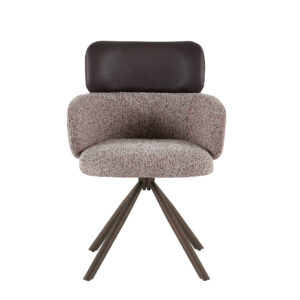MARRON ΚΑΡΕΚΛΑ BORDEAUX BEIGE ΣΟΜΟΝ ΚΑΦΕ 58x63x84.5cm
