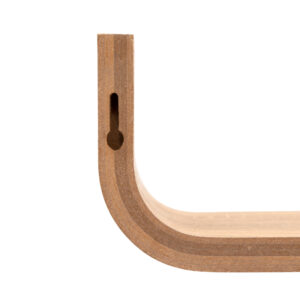 ΕΠΙΤΟΙΧΟ ΡΑΦΙ MDF ΦΥΣΙΚΟ 80x20xΥ10cm