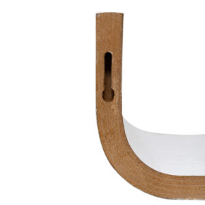 ΕΠΙΤΟΙΧΟ ΡΑΦΙ MDF ΛΕΥΚΟ 80x20xΥ10cm