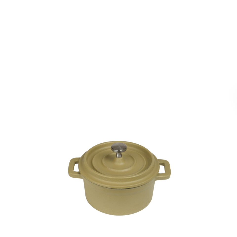 VOLCANO ΚΑΤΣΑΡΟΛΑΚΙ CAST-IRON ΧΑΚΙ ΜΕ ENAMEL 250ML 10ΕΚ.