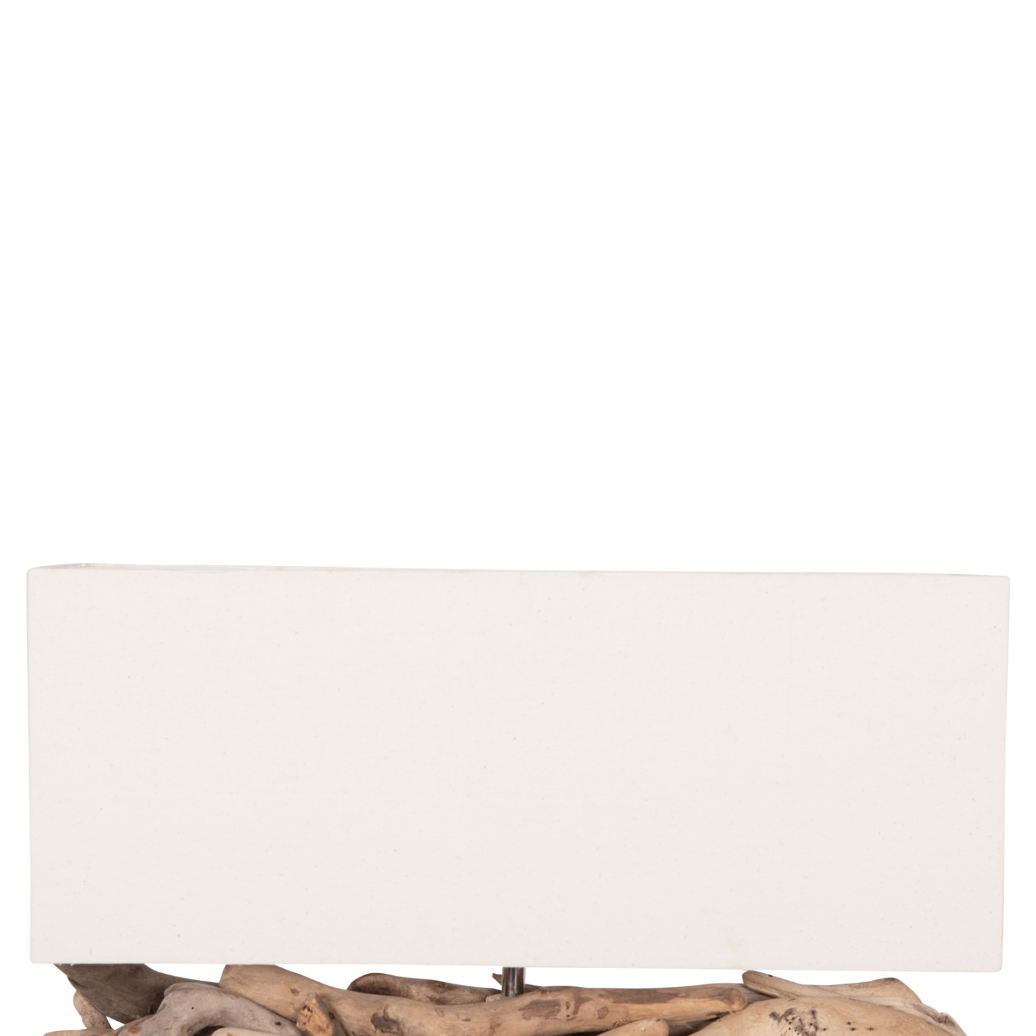 ΕΠΙΤΡΑΠΕΖΙΟ ΟΡΘΟΓΩΝΙΟ ΦΩΤΙΣΤΙΚΟ DRIFTWOOD & ΛΕΥΚΟ ΚΑΠΕΛΟ 50x16,5x38Υεκ.