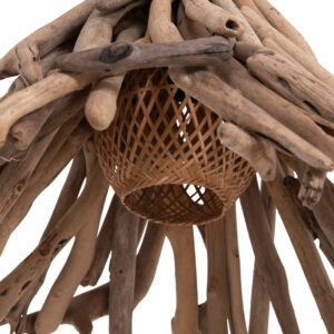 ΦΩΤΙΣΤΙΚΟ ΟΡΟΦΗΣ ΚΡΕΜΑΣΤΟ DRIFTWOOD ΣΕ ΦΥΣΙΚΟ 48x54x52-73Υεκ [1xΕ27]