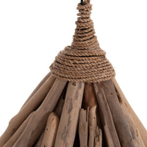 ΦΩΤΙΣΤΙΚΟ ΟΡΟΦΗΣ ΚΡΕΜΑΣΤΟ DRIFTWOOD ΣΕ ΦΥΣΙΚΟ 48x54x52-73Υεκ [1xΕ27]