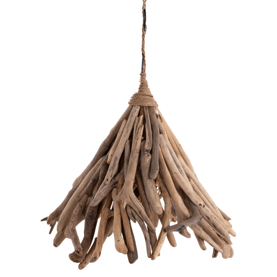 ΦΩΤΙΣΤΙΚΟ ΟΡΟΦΗΣ ΚΡΕΜΑΣΤΟ DRIFTWOOD ΣΕ ΦΥΣΙΚΟ 48x54x52-73Υεκ [1xΕ27]