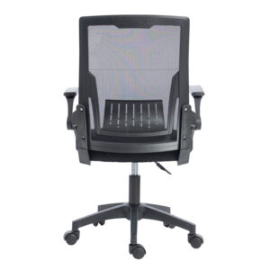 ΚΑΡΕΚΛΑ ΓΡΑΦΕΙΟΥ PP & MESH ΥΦΑΣΜΑ--ΜΑΥΡΟ 60x60x92-100Υεκ