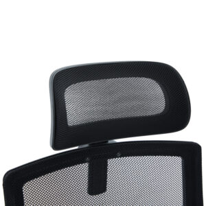 ΚΑΡΕΚΛΑ ΓΡΑΦΕΙΟΥ ΜΑΥΡO MESH & PP 61x62x123Υεκ