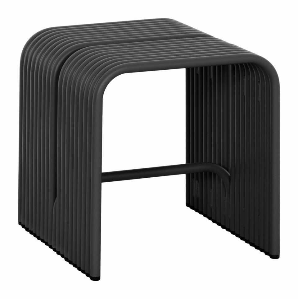 ΣΚΑΜΠΟ ΣΕΙΡΑ INTREPID ΑΛΟΥΜΙΝΙΟ ΣΕ ΜΑΥΡΟ 40x38x42,5Yεκ.