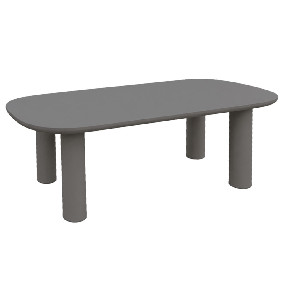 ΤΡΑΠΕΖΙ ΤΡΑΠΕΖΑΡΙΑΣ KIORA ΓΚΡΙ FIBER CEMENT 200x100x75Υεκ