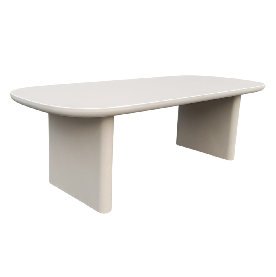 ΤΡΑΠΕΖΙ ΤΡΑΠΕΖΑΡΙΑΣ AZAMI ΜΠΕΖ FIBER CEMENT 300x112x75Υεκ.