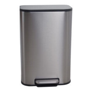 ΚΑΔΟΣ ΑΠΟΡΡΙΜΑΤΩΝ SOUL 12L SOFT CLOSE FINGER PRINT PROOF INOX ΜΑΤ