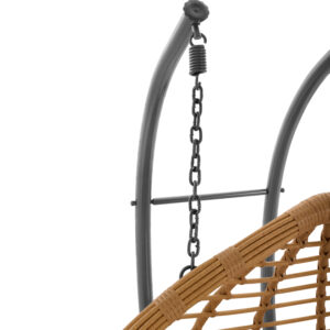 ΔΙΠΛΗ ΚΡΕΜΑΣΤΗ ΠΟΛΥΘΡΟΝΑ ΦΩΛΙΑ ΜΠΕΖ ΜΕ ΜΑΞΙΛΑΡΙ Φ120x200Υ εκ.