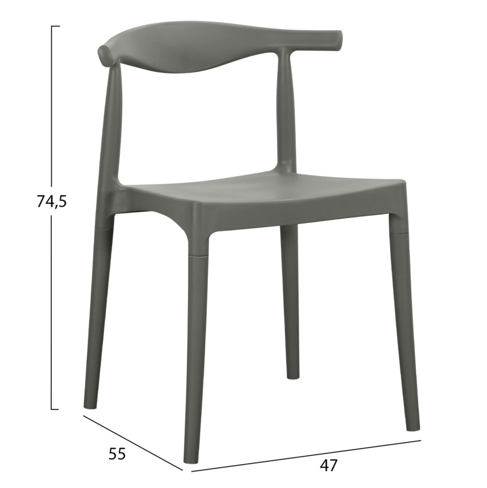 ΠΟΛΥΘΡΟΝΑ ΕΞΩΤ.ΧΩΡΟΥ ΠΟΛΥΠΡΟΠΥΛΕΝΙΟ OLIVE GREEN 47x55x74.5Υεκ