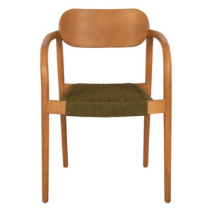ΠΟΛΥΘΡΟΝΑ ΞΥΛΟ TEAK ΦΥΣΙΚΟ & ΠΡΑΣΙΝΟ ΣΧΟΙΝΙ 55x54x80Yεκ.