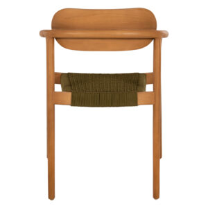 ΠΟΛΥΘΡΟΝΑ ΞΥΛΟ TEAK ΦΥΣΙΚΟ & ΠΡΑΣΙΝΟ ΣΧΟΙΝΙ 55x54x80Yεκ.