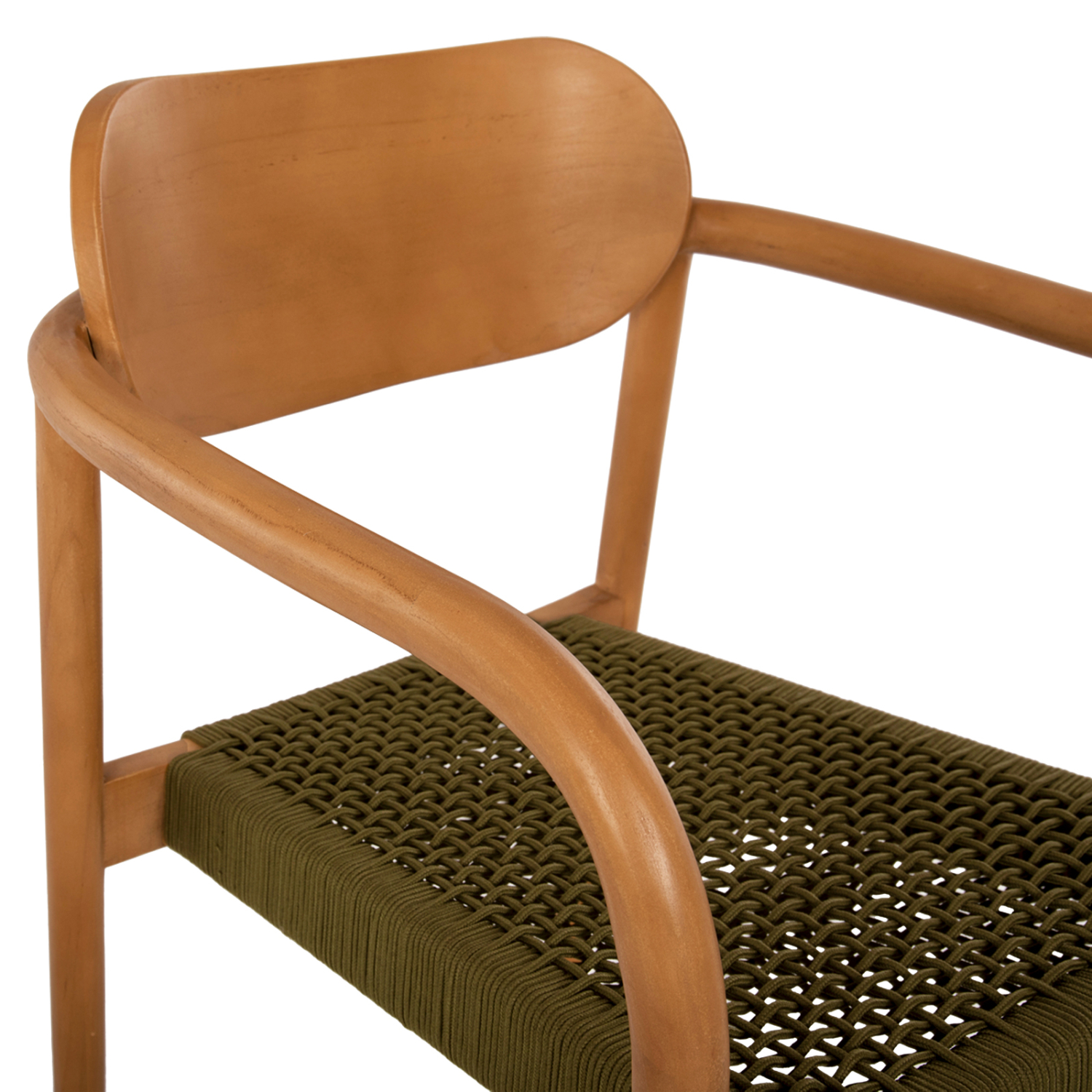 ΠΟΛΥΘΡΟΝΑ ΞΥΛΟ TEAK ΦΥΣΙΚΟ & ΠΡΑΣΙΝΟ ΣΧΟΙΝΙ 55x54x80Yεκ.