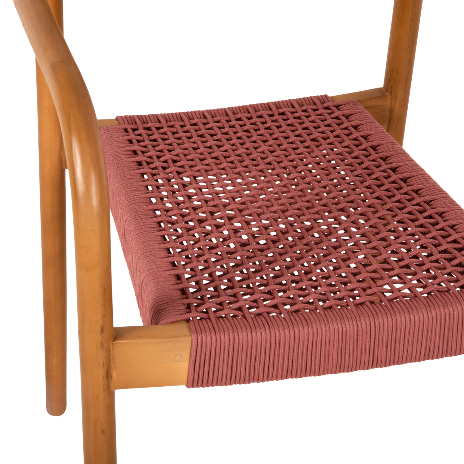 ΠΟΛΥΘΡΟΝΑ ΞΥΛΟ TEAK ΦΥΣΙΚΟ & ΡΟΖ ΣΧΟΙΝΙ 55x54x80Yεκ.