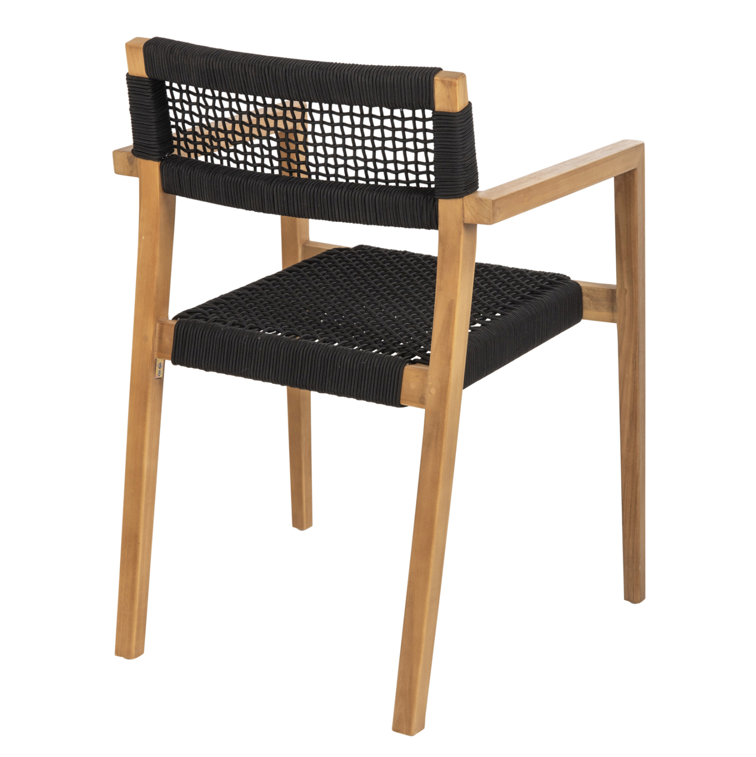 ΠΟΛΥΘΡΟΝΑ ΞΥΛΟ TEAK ΦΥΣΙΚΟ & ΜΑΥΡΟ ΣΧΟΙΝΙ 59x54x83Y εκ.