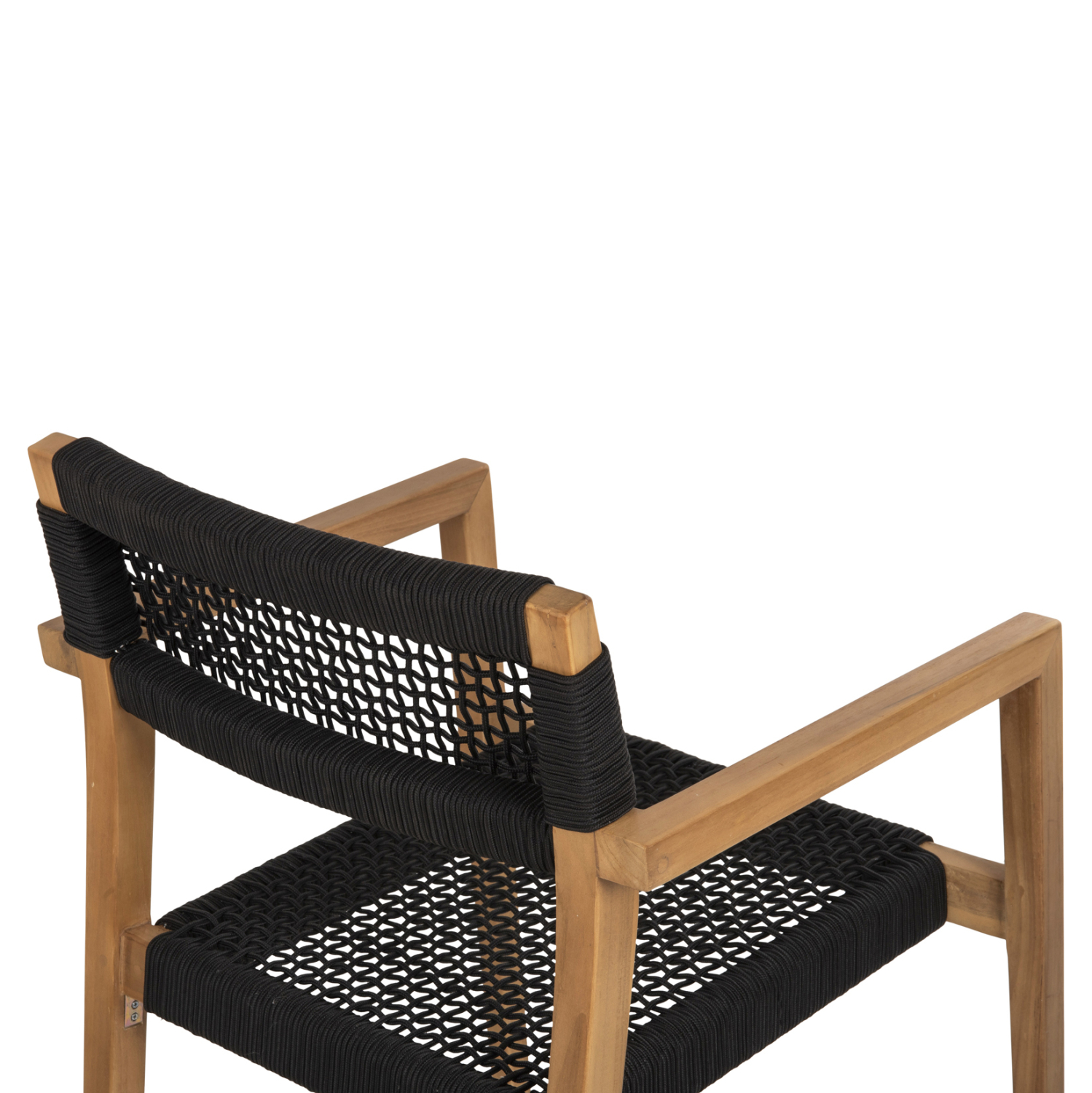 ΠΟΛΥΘΡΟΝΑ ΞΥΛΟ TEAK ΦΥΣΙΚΟ & ΜΑΥΡΟ ΣΧΟΙΝΙ 59x54x83Y εκ.