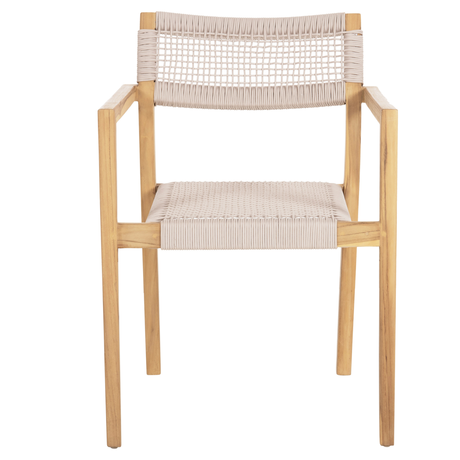 ΠΟΛΥΘΡΟΝΑ ΞΥΛΟ TEAK ΦΥΣΙΚΟ & ΜΠΕΖ ΣΧΟΙΝΙ 58x61x81Yεκ.