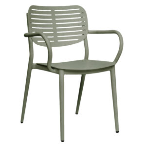 ΠΟΛΥΘΡΟΝΑ ΤΡΑΠΕΖΑΡΙΑΣ HILLIARD ΑΛΟΥΜΙΝΙΟ ΣΕ OLIVE GREEN 56x58x80Υεκ