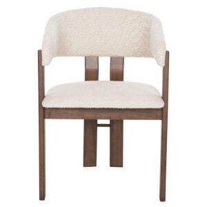 ΣΕΤ ΤΡΑΠΕΖΑΡΙΑΣ 7ΤΜΧ ZARRA HM21338.01 ΤΡΑΠΕΖΙ ΑΠΟ MDF--ΚΑΡΕΚΛΕΣ ΜΕ ΜΠΟΥΚΛΕ ΥΦΑΣΜΑ