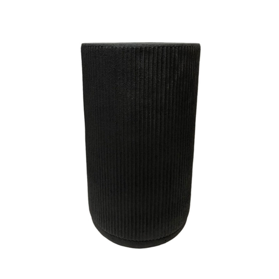 STYLOS SIDE TABLE ΜΑΥΡΟ 34x34x58cm