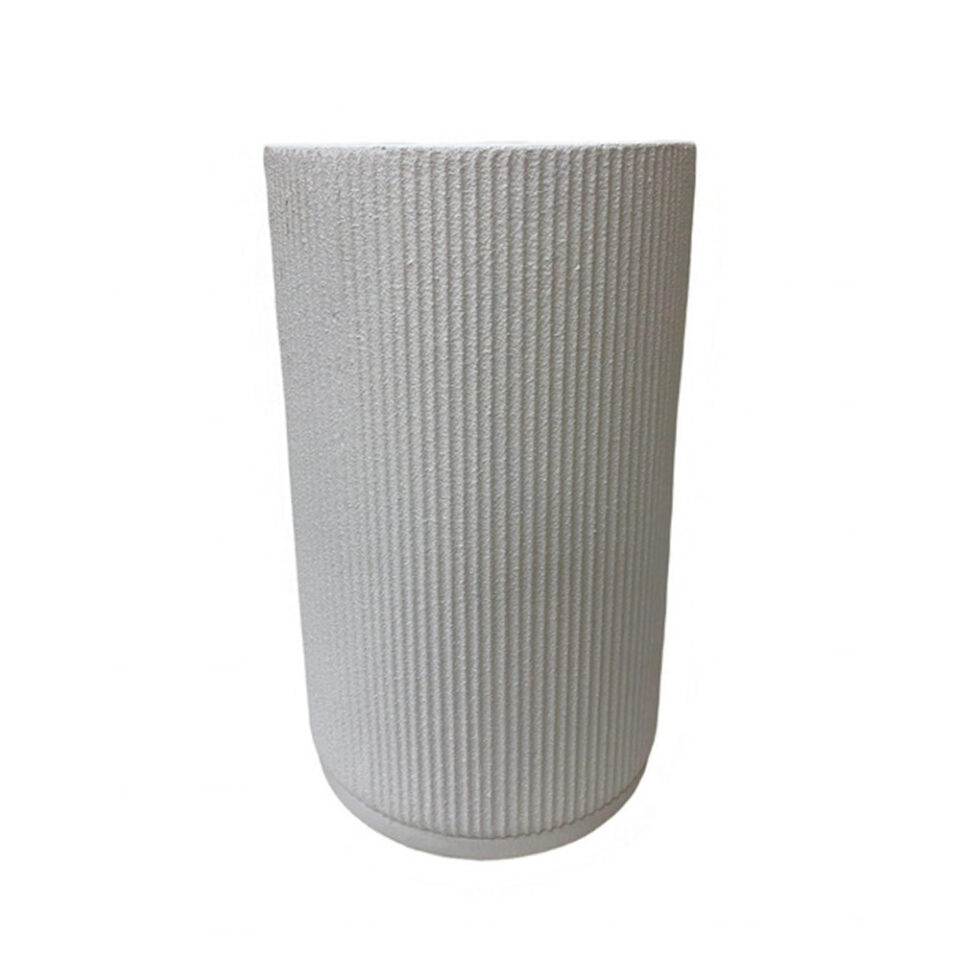 STYLOS SIDE TABLE ΛΕΥΚΟ 34x34x58cm