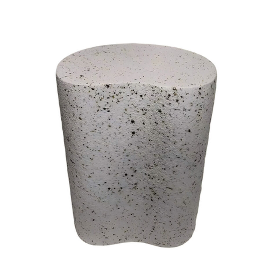 CURVA SIDE TABLE TERRAZZO 34.5x24x45cm