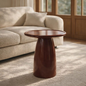 CHOCOLATE SIDE TABLE ΚΑΦΕ 36.5x36.5x46cm