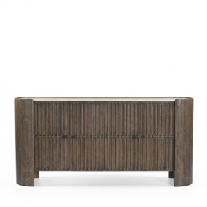 ESSENCE ΜΠΟΥΦΕΣ ΚΑΦΕ BEIGE ΜΕ ΟΨΗ ΜΑΡΜΑΡΟΥ 170x40x82cm