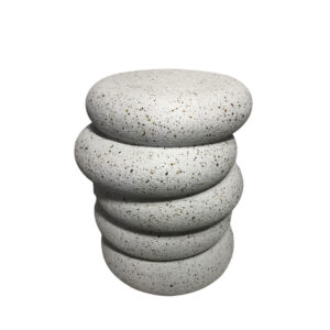 BALANCE SIDE TABLE TERRAZZO 41x42.5x50cm