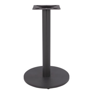 ΒΑΣΗ ΜΕΤΑΛΛΙΚΗ ΓΚΡΙ Φ45Χ72Υεκ. ΜΕ ΡΕΓΟΥΛΑΤΟΡΟΥΣ