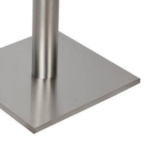 ΒΑΣΗ ΤΡΑΠΕΖΙΟΥ INOX ΜΕ ΡΕΓΟΥΛΑΤΟΡΟΥΣ 40x40x72Y εκ.