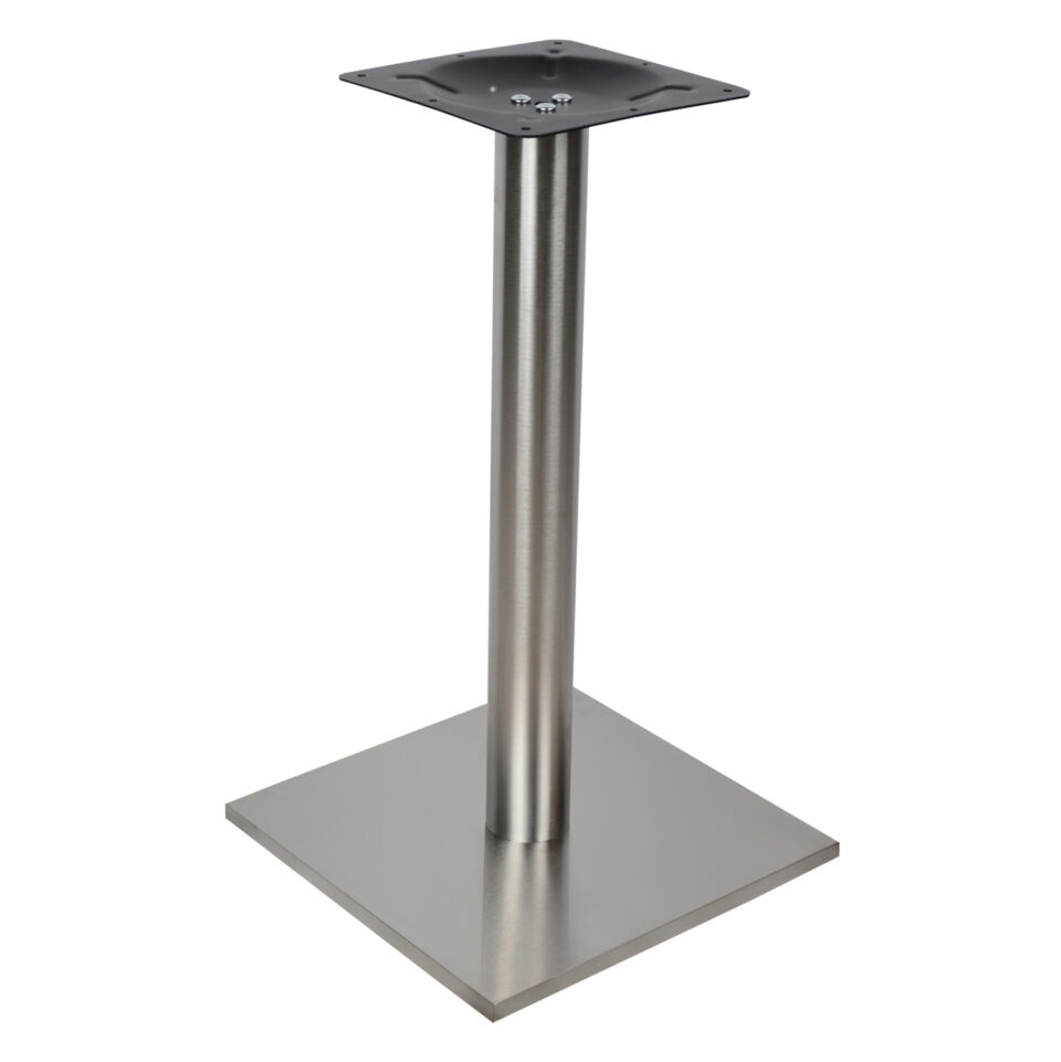 ΒΑΣΗ ΤΡΑΠΕΖΙΟΥ INOX ΜΕ ΡΕΓΟΥΛΑΤΟΡΟΥΣ 40x40x72Y εκ.