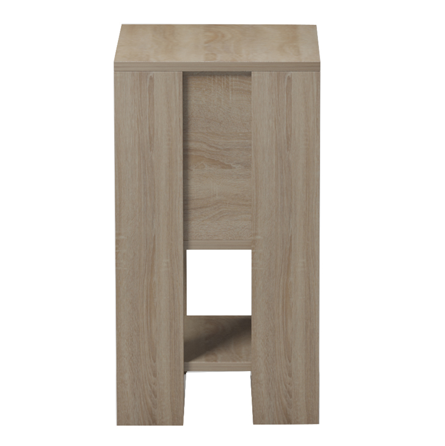 ΚΟΜΟΔΙΝΟ ΜΕΛΑΜΙΝΗ SONAMA/ΓΚΡΙ 30x30x55Υεκ.