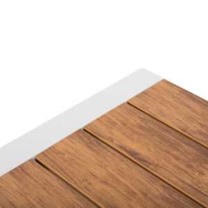ΣΕΤ ΤΡΑΠΕΖΑΡΙΑΣ 5ΤΜΧ MAGNET ΑΛΟΥΜΙΝΙΟ ΛΕΥΚΟ--POLYWOOD--P.E.ΣΧΟΙΝΙ