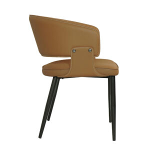 ARCUS ΚΑΡΕΚΛΑ TAUPE ΜΑΥΡΟ 58.5x53.5x77cm