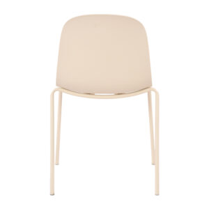 PADDED ΚΑΡΕΚΛΑ OFF WHITE 51x53x85cm