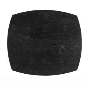 TIPTOP SIDE TABLE ΜΑΥΡΟ 40x35x60cm