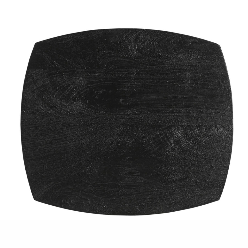 TIPTOP SIDE TABLE ΜΑΥΡΟ 40x35x60cm