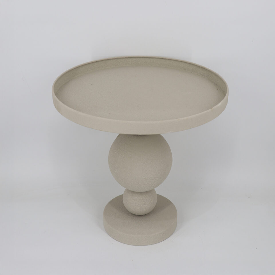 SFERA SIDE TABLE ΜΠΕΖ 45x45x45cm