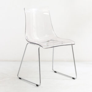 ELUCIA ΚΑΡΕΚΛΑ ΔΙΑΦΑΝΟ 53x52.2x80.5cm