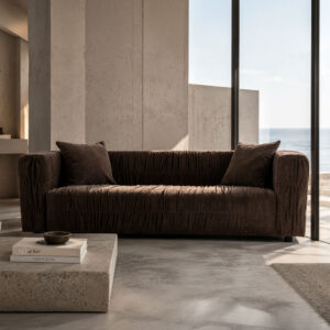 PLISSE ΚΑΝΑΠΕΣ 3ΘΕΣΙΟΣ ΚΑΦΕ 228x97x70cm